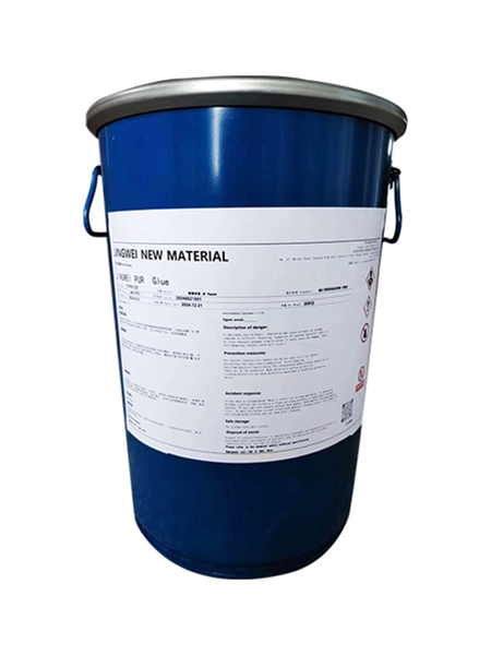 Environmentally friendly, high-strength PUR edge banding special hot melt adhesive